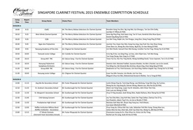 SCHEDULE